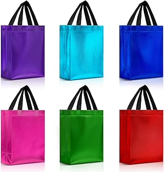 Wine& Colorful Gift Bags