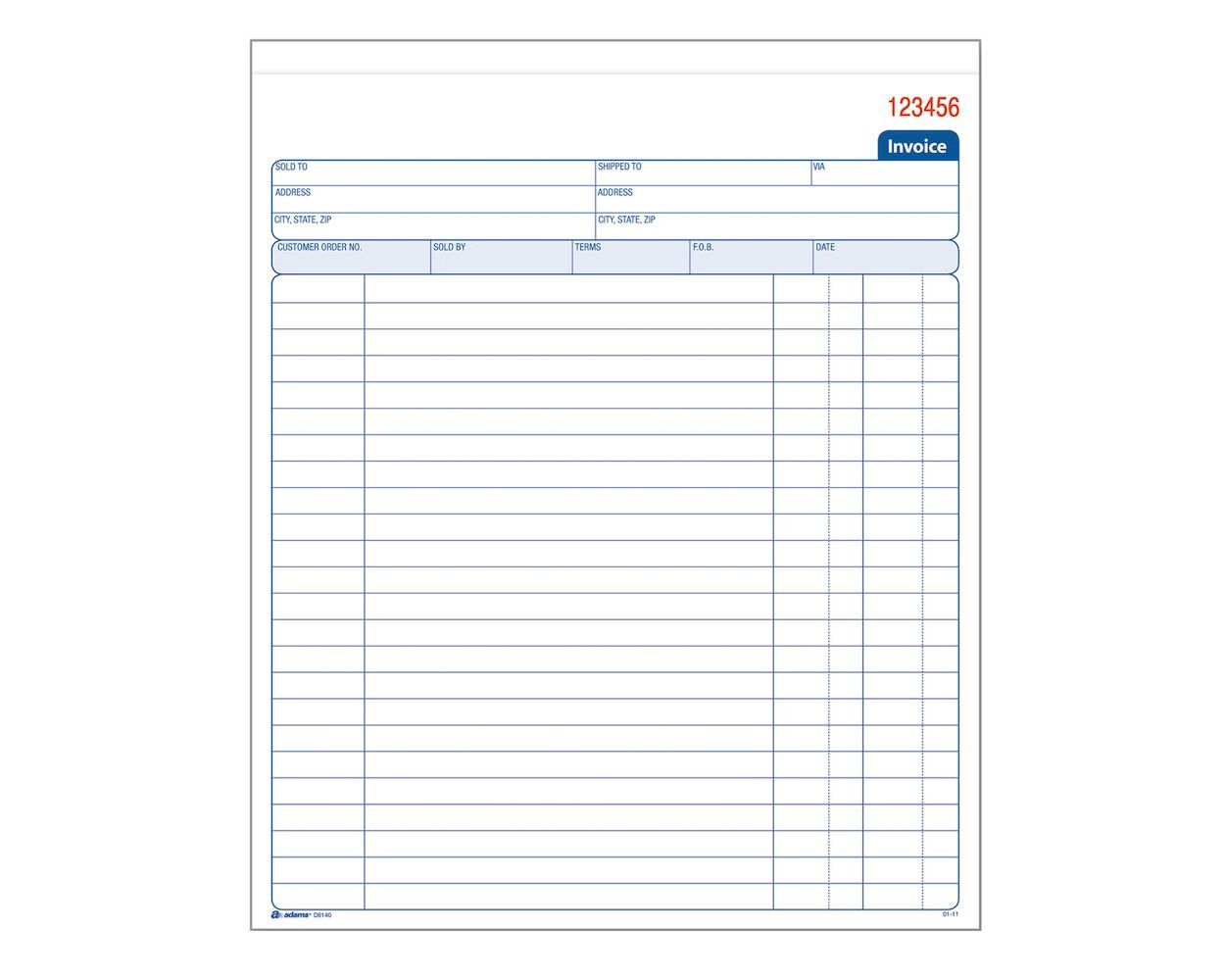 Invoice Books (10 Units)